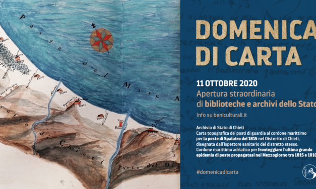 Domenica di carta negli Archivi di Stato