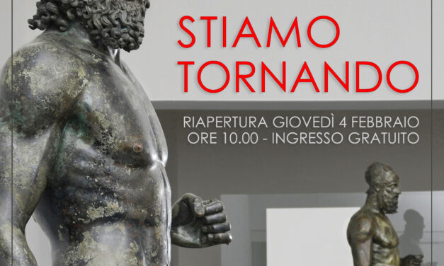 “Stiamo tornando”: i Bronzi annunciano che Il Museo di Reggio riapre le sue porte