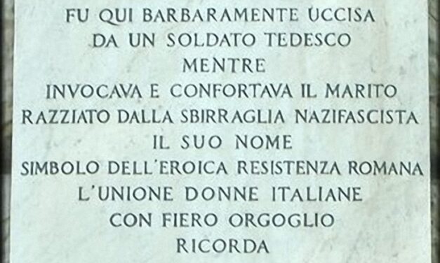 L’ANPI di Reggio Calabria ricorda Teresa Talotta Gullace uccisa a Roma il 3 marzo 1944