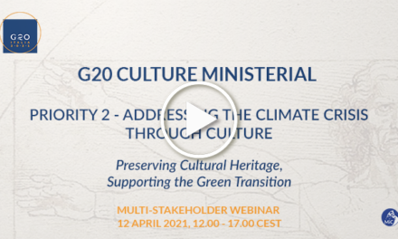 G20, al via il 9 aprile il ciclo di webinar sulla protezione del patrimonio culturale