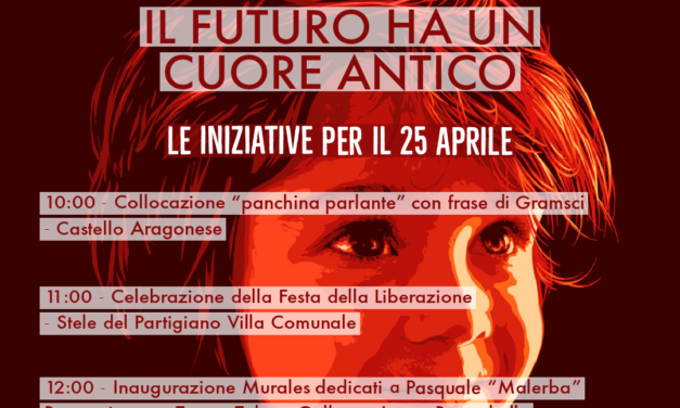 Anpi, le iniziative del 25 APRILE a Reggio Calabria e nei Comuni della Città Metropolitana