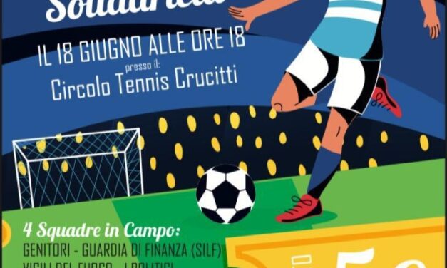 La partita della solidarietà per dare un calcio alle malattie genetiche: musica, animazione e tante risate firmate Caprì