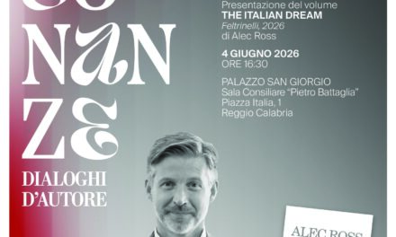 Alec Ross a Reggio Calabria il 4 giugno con “The Italian Dream. Riprendersi il futuro” (Feltrinelli)