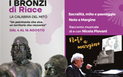Concerto-spettacolo di Nicola Piovani il 16 agosto in Piazza De Nava a Reggio Calabria per il “compleanno” dei Bronzi di Riace